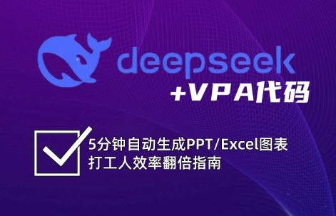 DeepSeek从入门到精通：解锁Excel和VBA高效办公新技能-陈泽网创-资源网-最新项目分享网