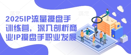 2025IP流量操盘手训练营，深入剖析商业IP操盘手职业发展(更新)-陈泽网创-资源网-最新项目分享网