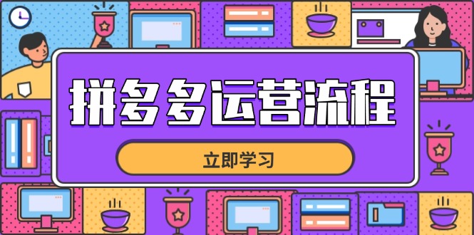 拼多多运营流程，从选品到流量，全链路运营技巧，助力店铺爆单-陈泽网创-资源网-最新项目分享网