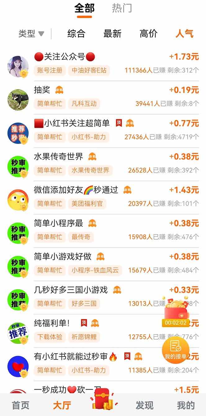 零撸小项目免费分享 点赞助力 无任何门槛 手机随时可做  单日收益200＋-陈泽网创-资源网-最新项目分享网