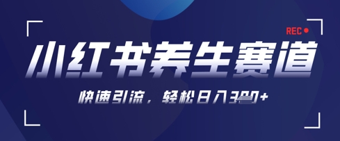 AI+可画生成小红书养生作品，新手暴力起号，矩阵操作，轻松日入3张+-陈泽网创-资源网-最新项目分享网