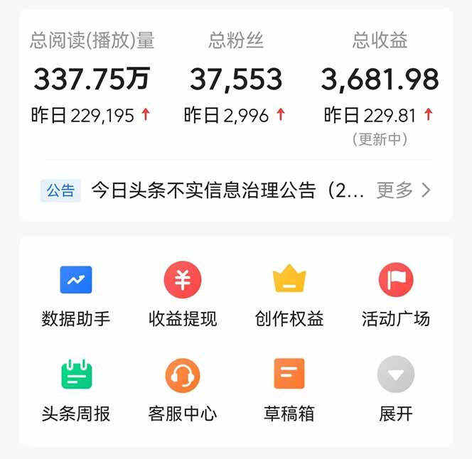 头条问答，刚出的新玩法！保证你没见过！用DeepSeek去高效答题，一个账…-陈泽网创-资源网-最新项目分享网