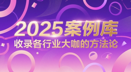 2025案例库，收录各行业大咖的方法论-陈泽网创-资源网-最新项目分享网