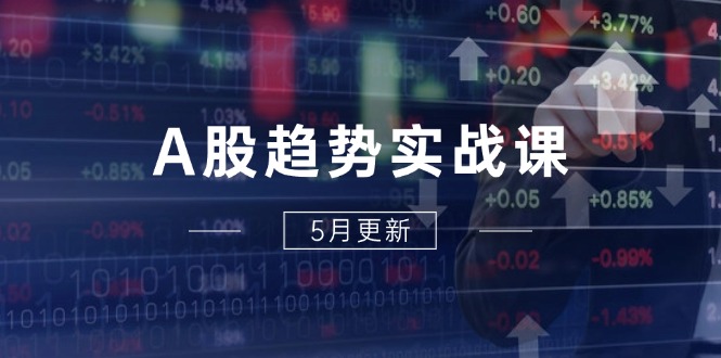 A股趋势实战课：主力动向+政策红利，2025全年策略5月更新-陈泽网创-资源网-最新项目分享网