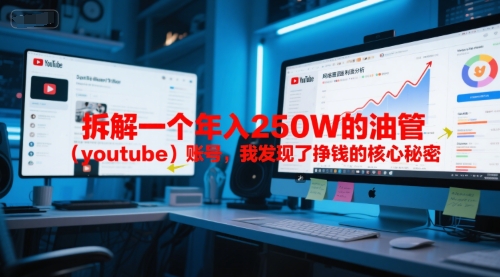 付费文章：拆解一个年入250W的油管(youtube)账号，我发现了挣钱的核心秘密-陈泽网创-资源网-最新项目分享网